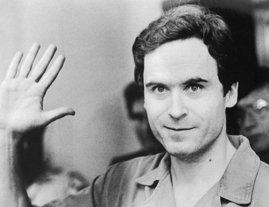   The real Ted Bundy in court  