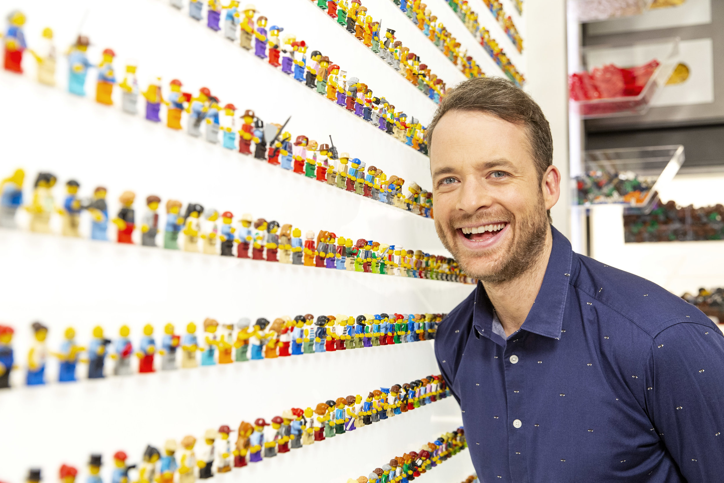   Hamish Blake hosts TV’s #1 show LEGO MASTERS   PHOTO: Nine 