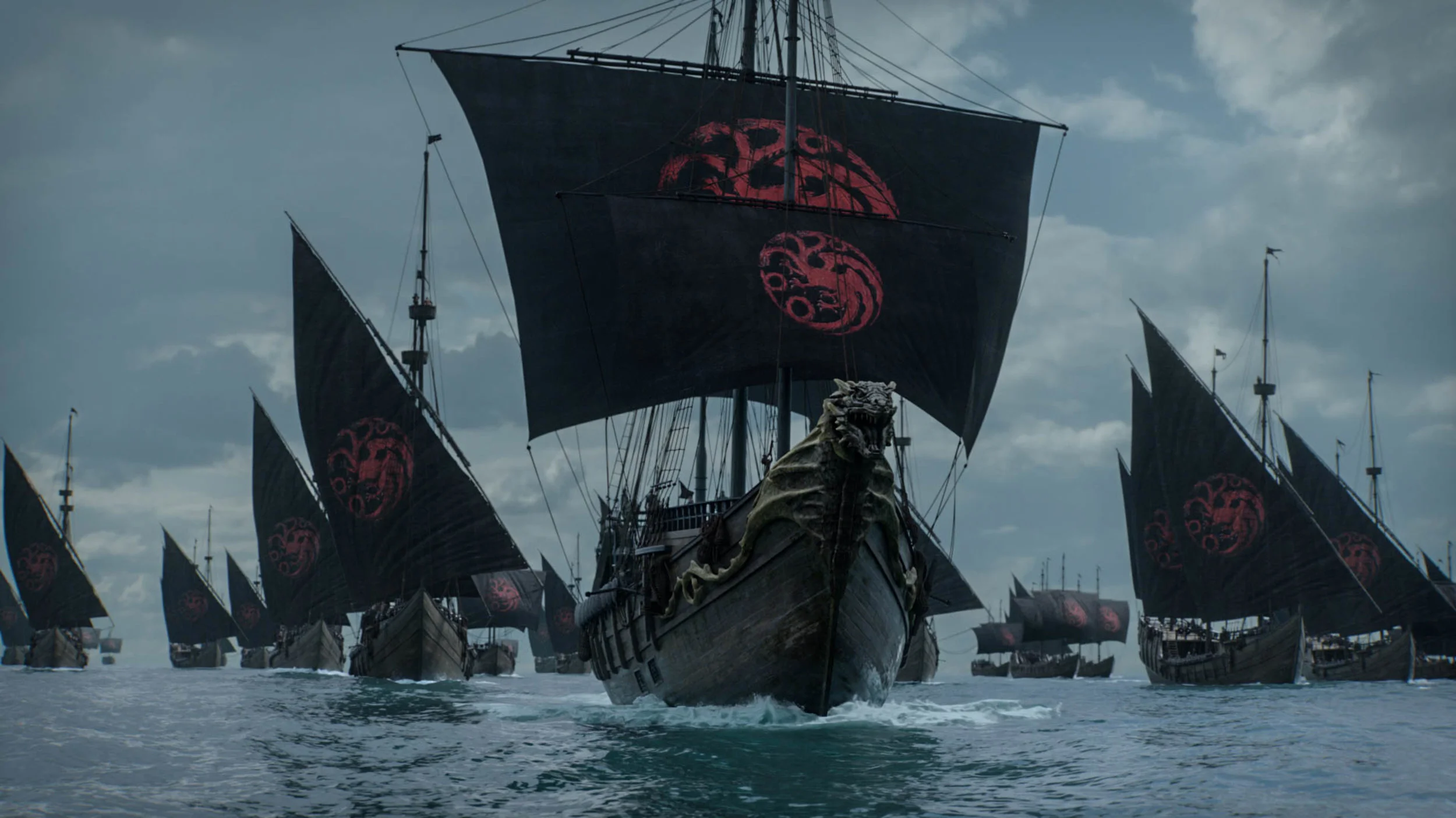 This doesn’t look like a particularly welcoming ‘welcoming party’ Image - HBO
