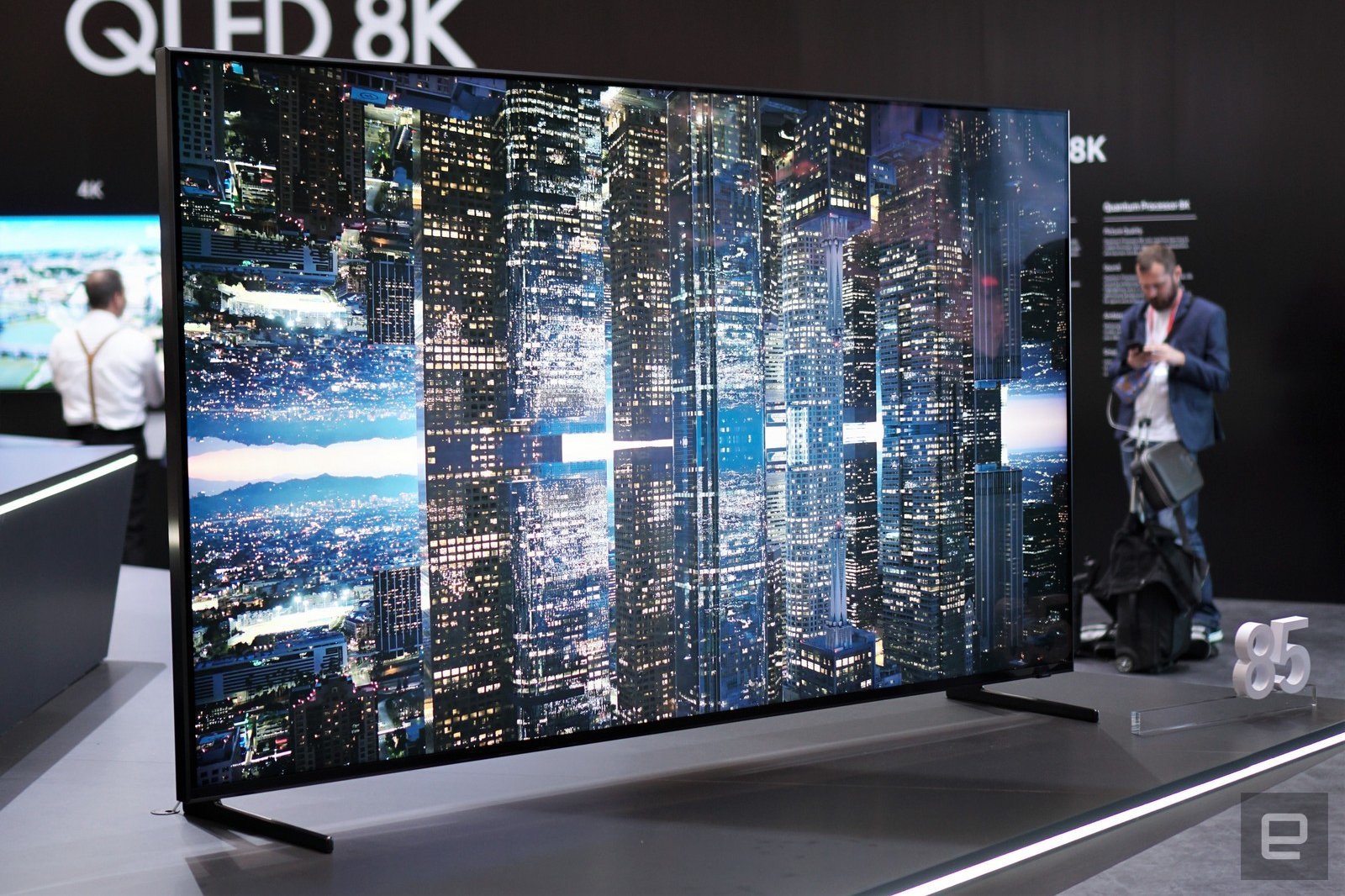   An 8K TV from Samsung  image - Engadget 