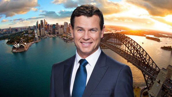  MARK FERGUSON hosts 7 NEWS in Sydney 