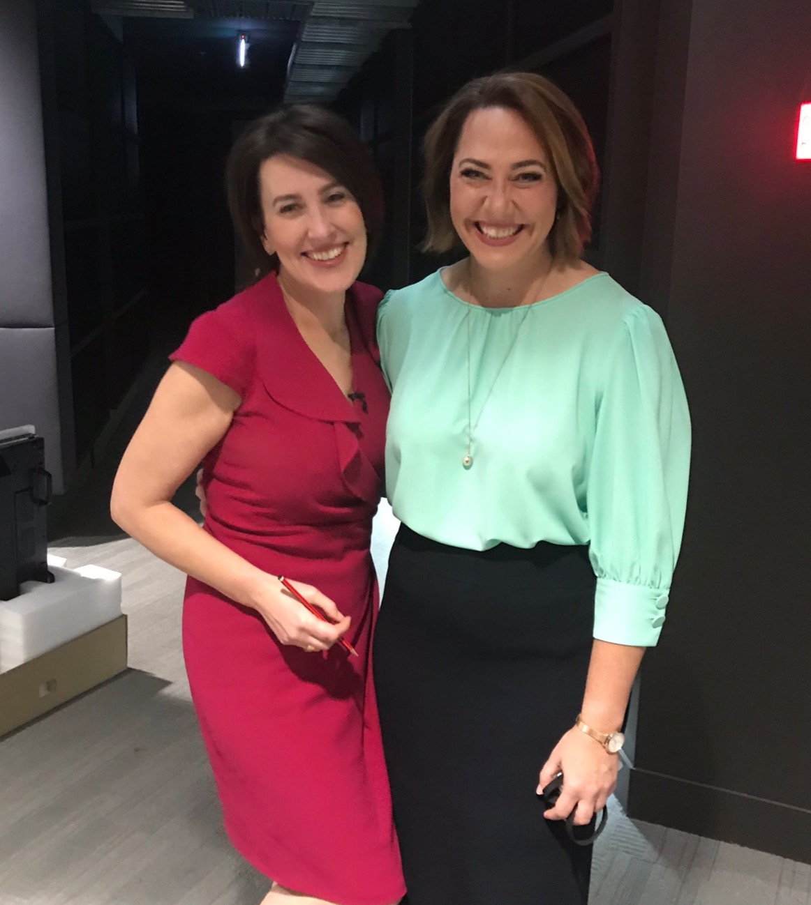   Virginia Trioli and Lisa Millar  image - Twitter 