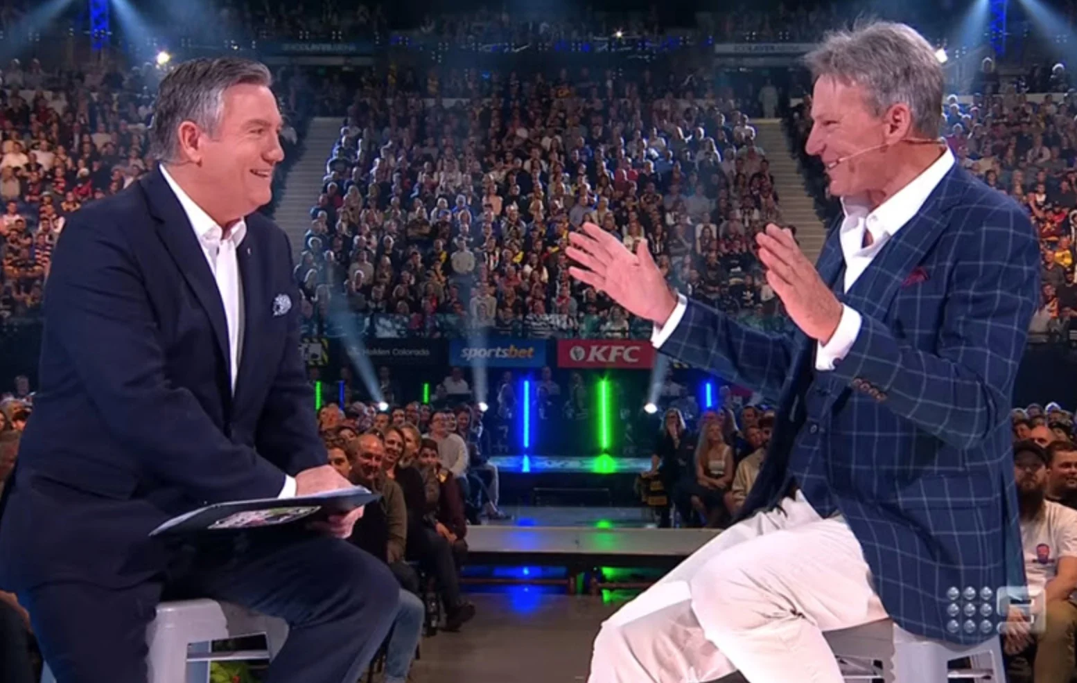 Eddie McGuire and Sam Newman image - NINE