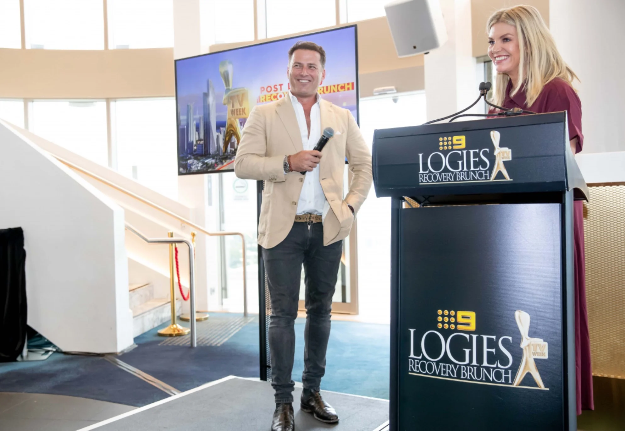 Karl Stefanovic at NINE’s Logies Recovery Brunch image - NINE
