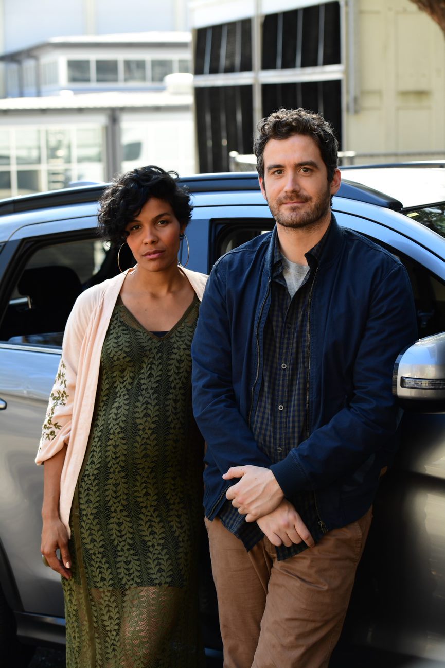 Zahra Newman and Sam Cotton star in DIARY OF AN UBER DRIVER Image - ABC