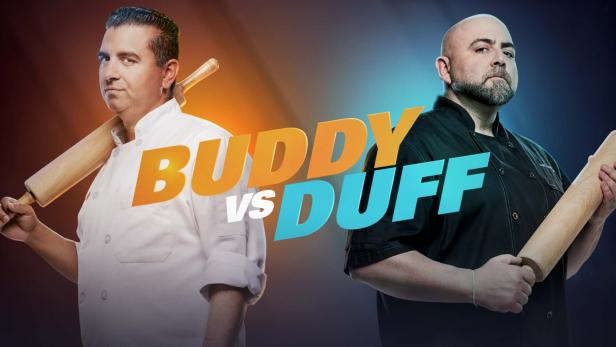 Buddy vs Duff Source: Food Network