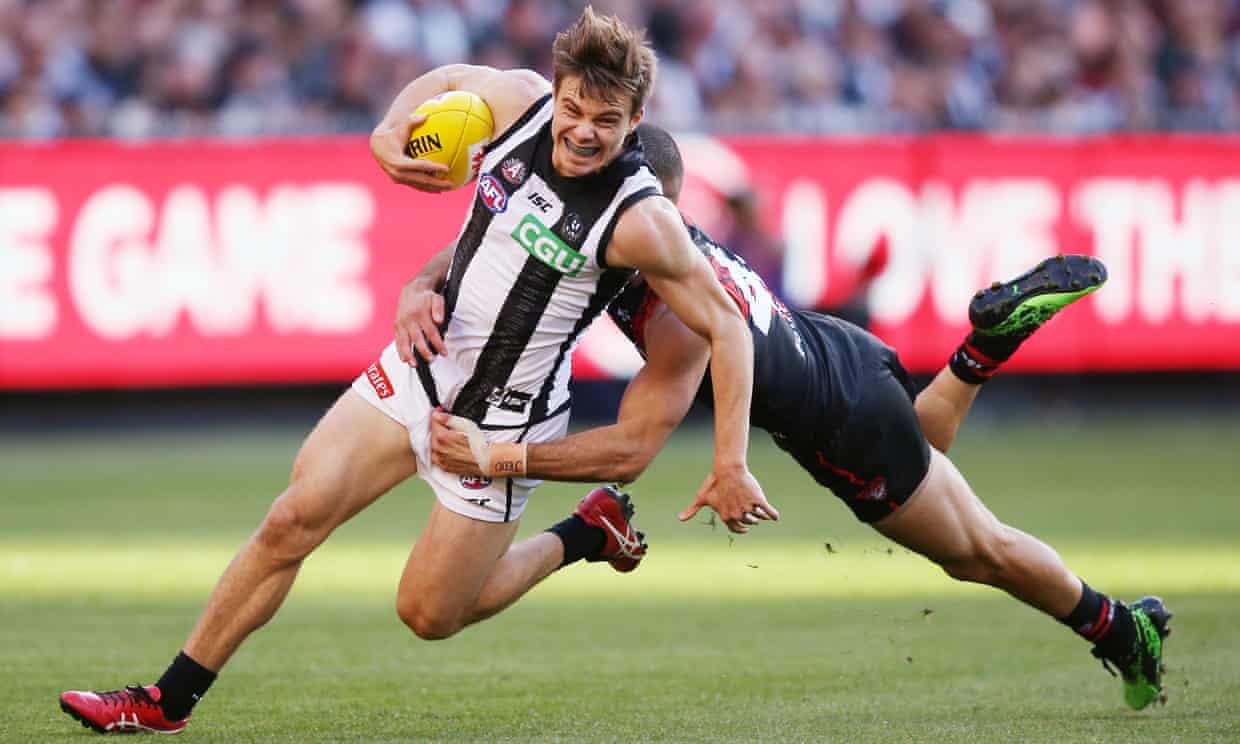  Collingwood won a nailbiter at the MCG on ANZAC Day  PHOTO: The Guardian 