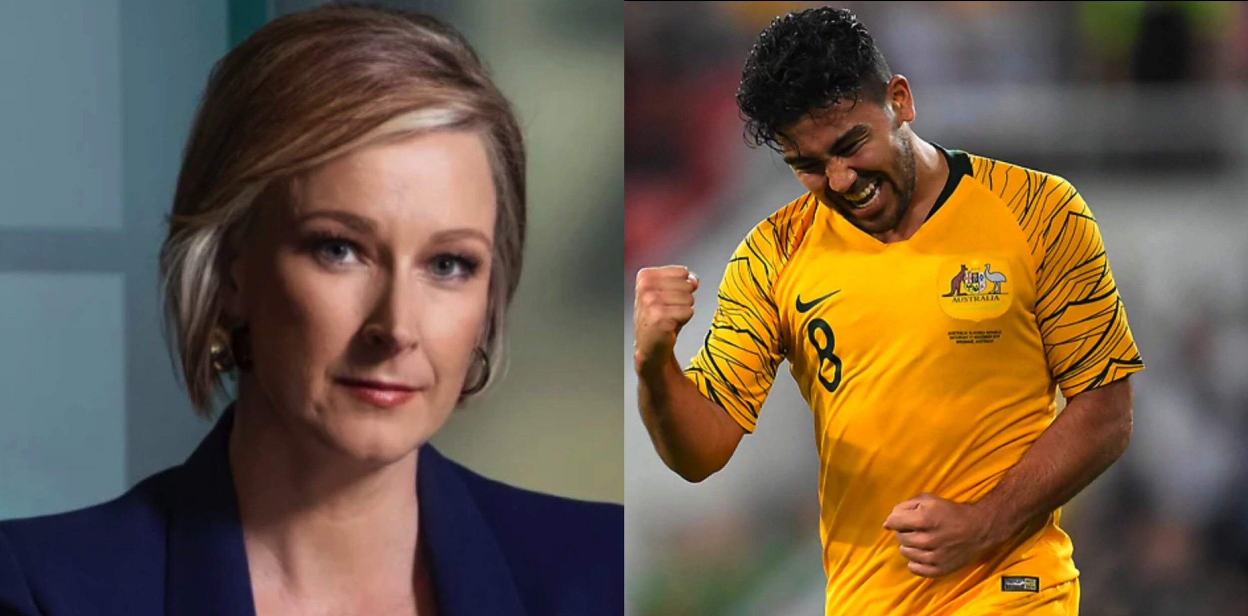   Leigh Sales vs the Socceroos  
