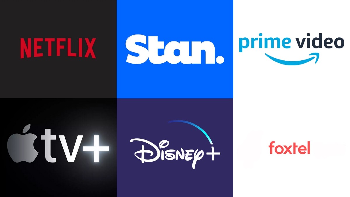   Some of the key players in the war for Australian Consumers Streaming Dollars  