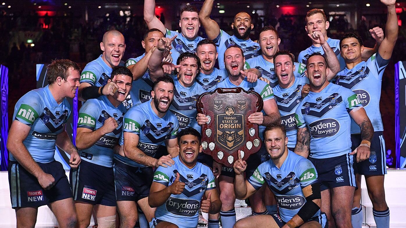   NSW Blues win the 2019 State of Origin series  Image - Nine/WWOS 