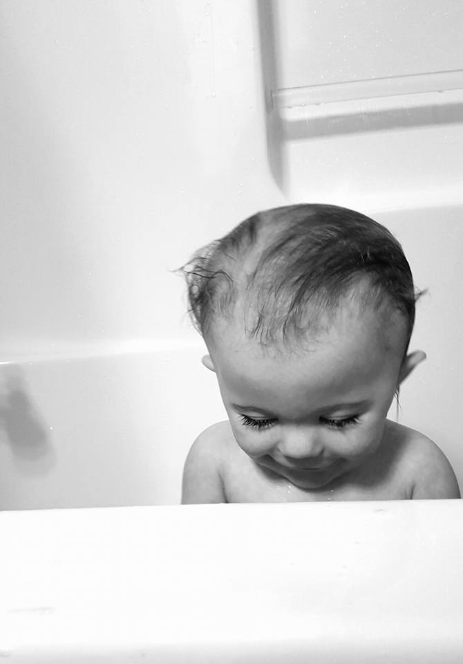 Extra 3/52 Bathtime these days is so much fun for this little gal. The splashes and giggles and pure joy that she radiates makes {extra} minutes we spend in the tub so worth it.