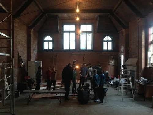 Help Day. Preparing for ignite theatre festival.