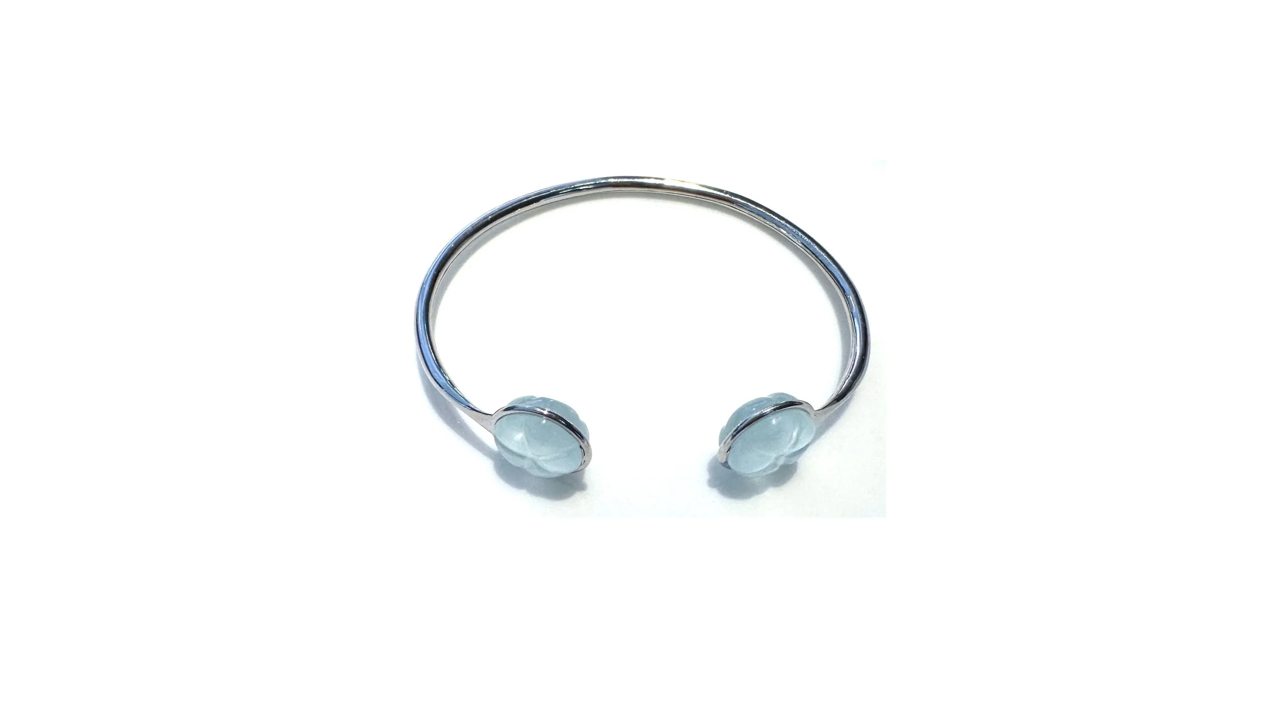 AQUAMARINE PEYOTE BRACELET