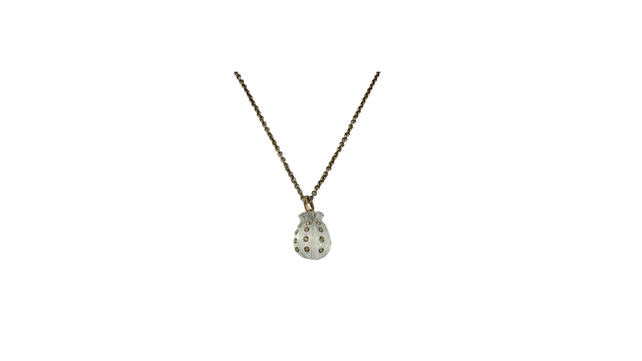CRYSTAL POPPY PENDANT