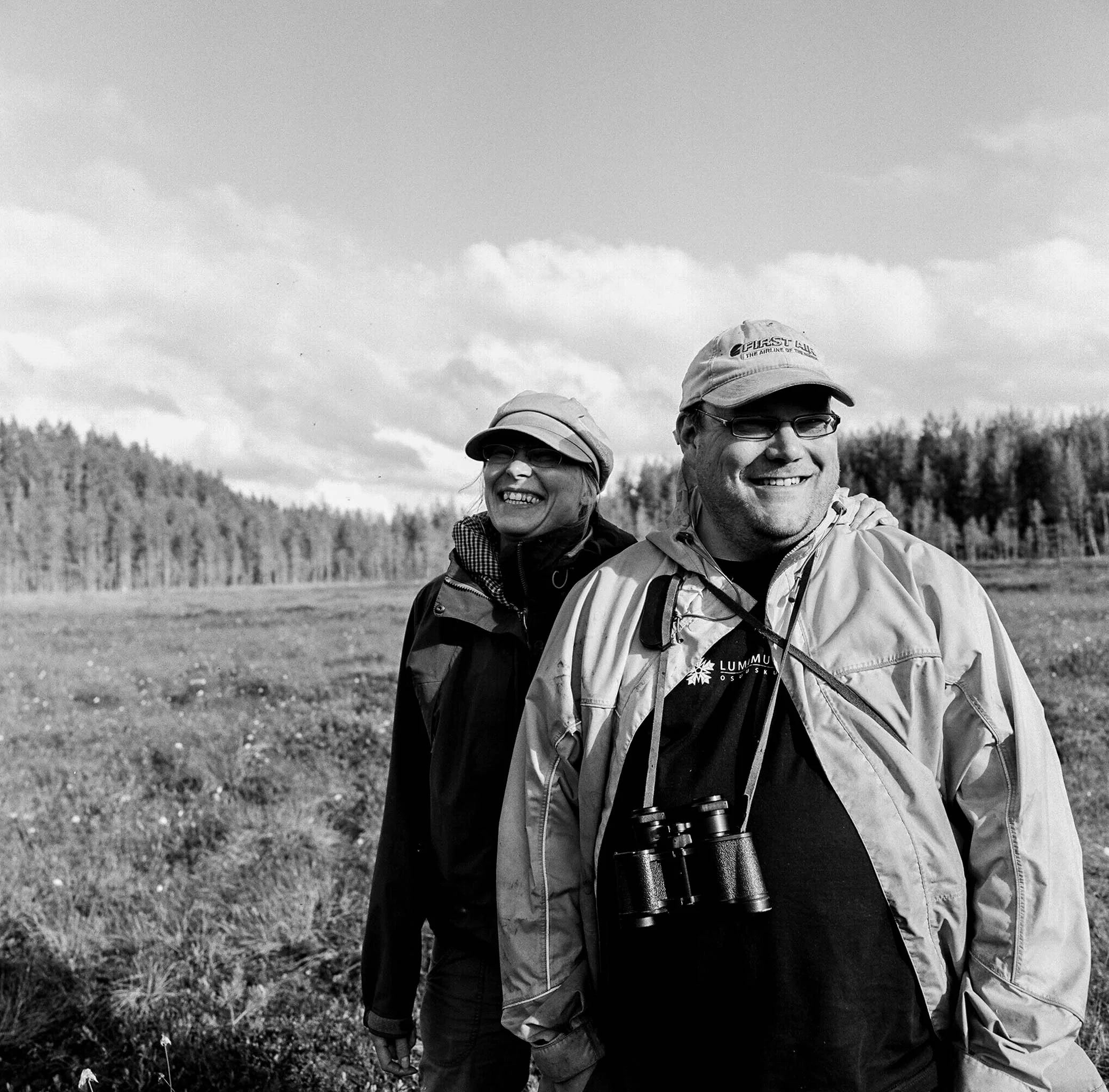 Tero and Kaisu Mustonen, Vechesuo Marshmire, near Selkie, Finland