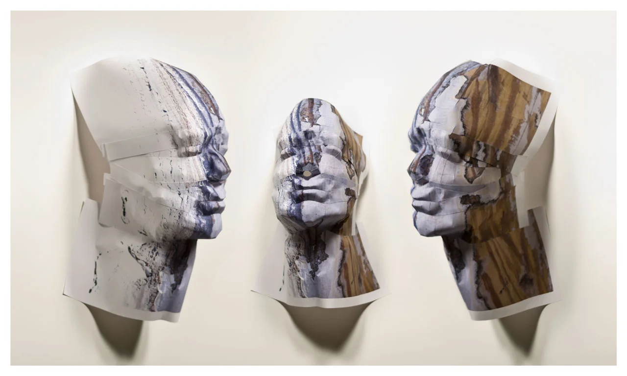  Column, 2013. From the series Máscaras o Más Caras (Masks or More Faces)