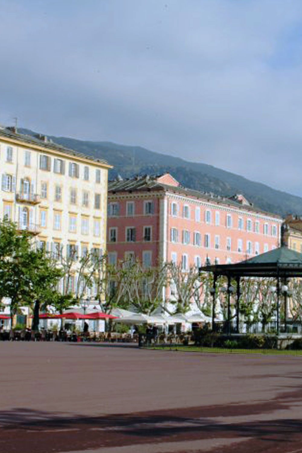 Place Saint Nicolas in the city of Bastia