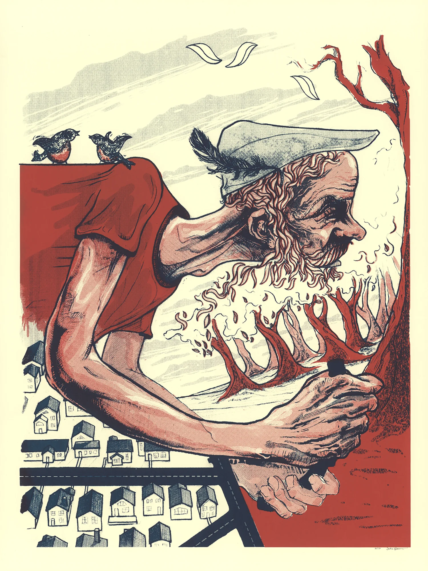 Final Illustration & Screenprint