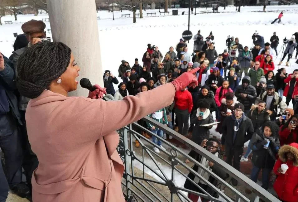 Teens demand reform in juvenile justice system, education, eviction, and jobs