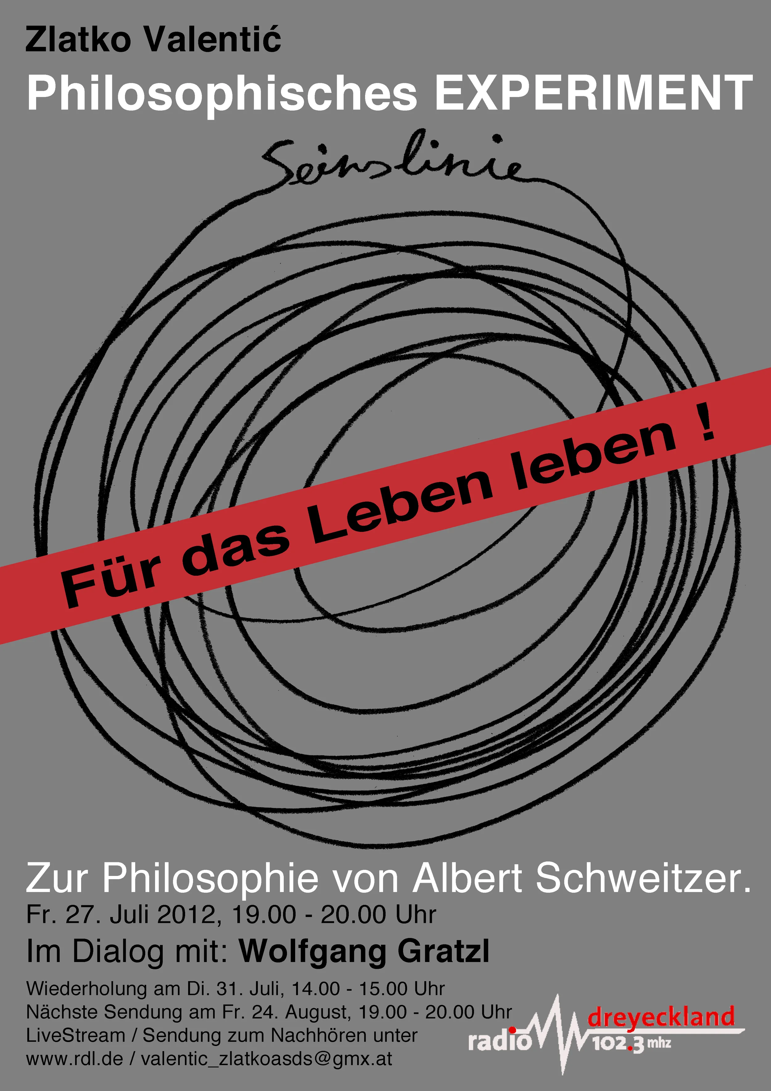 Plakat zur Sendung