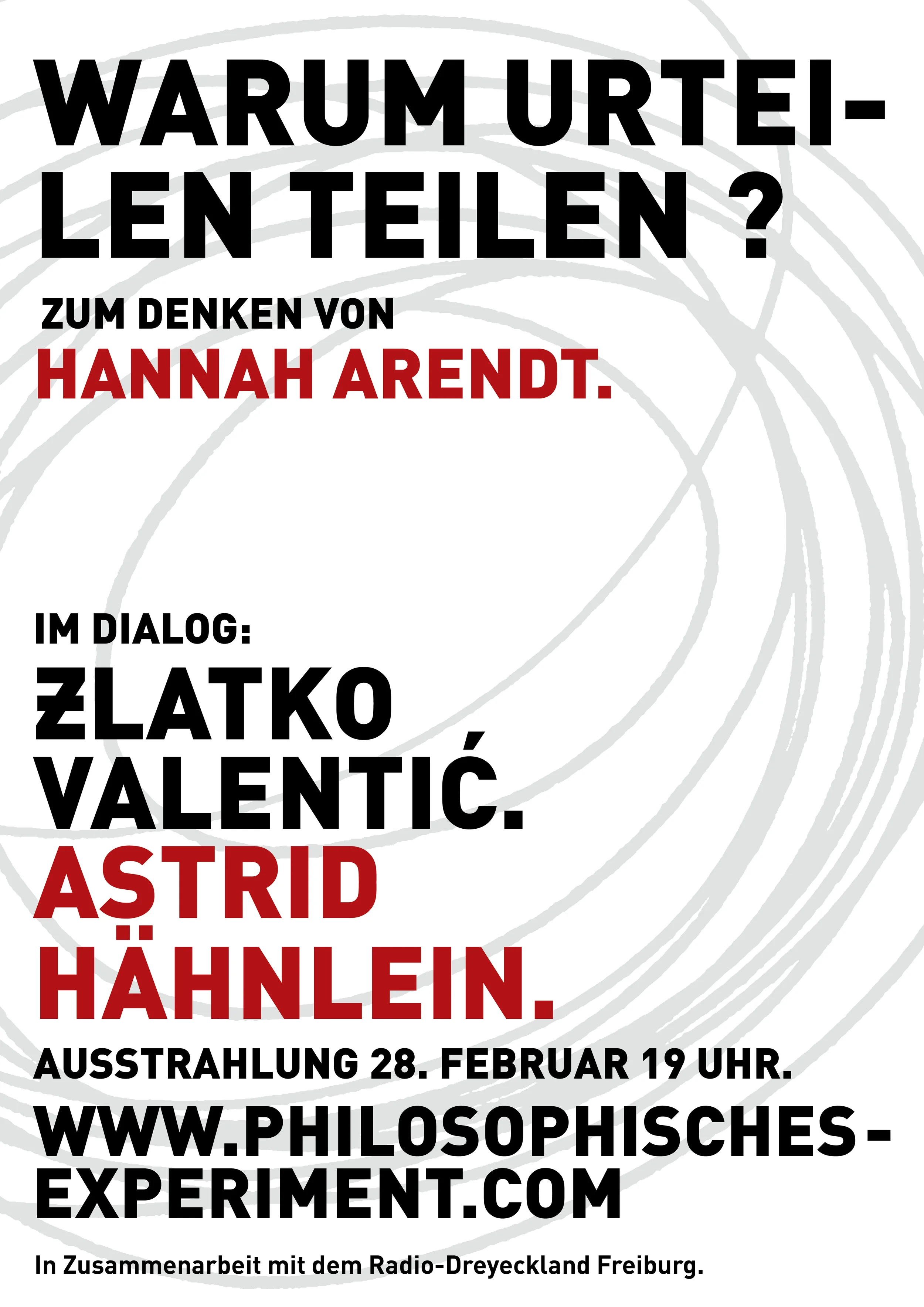 Plakat zur Sendung