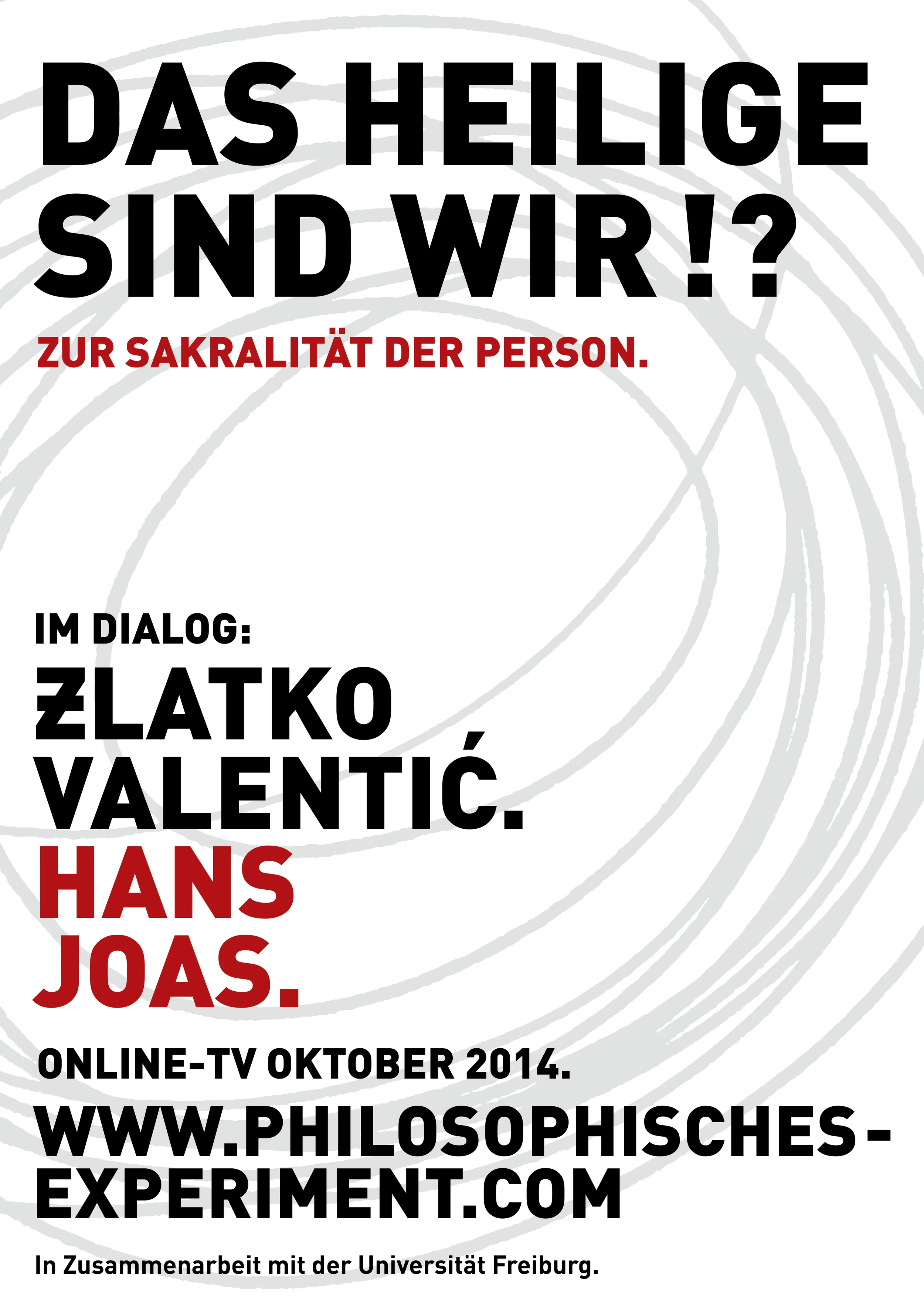 Plakat zur Sendung
