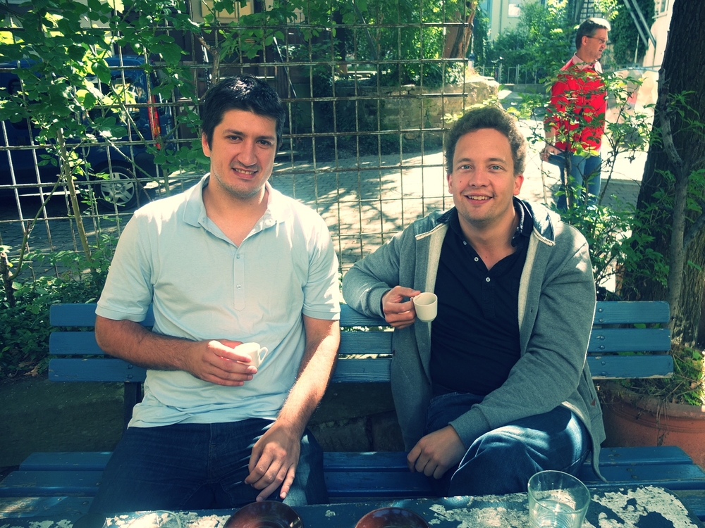 Ƶlatko Valentić und Tobias Keiling. Freiburg 2012.