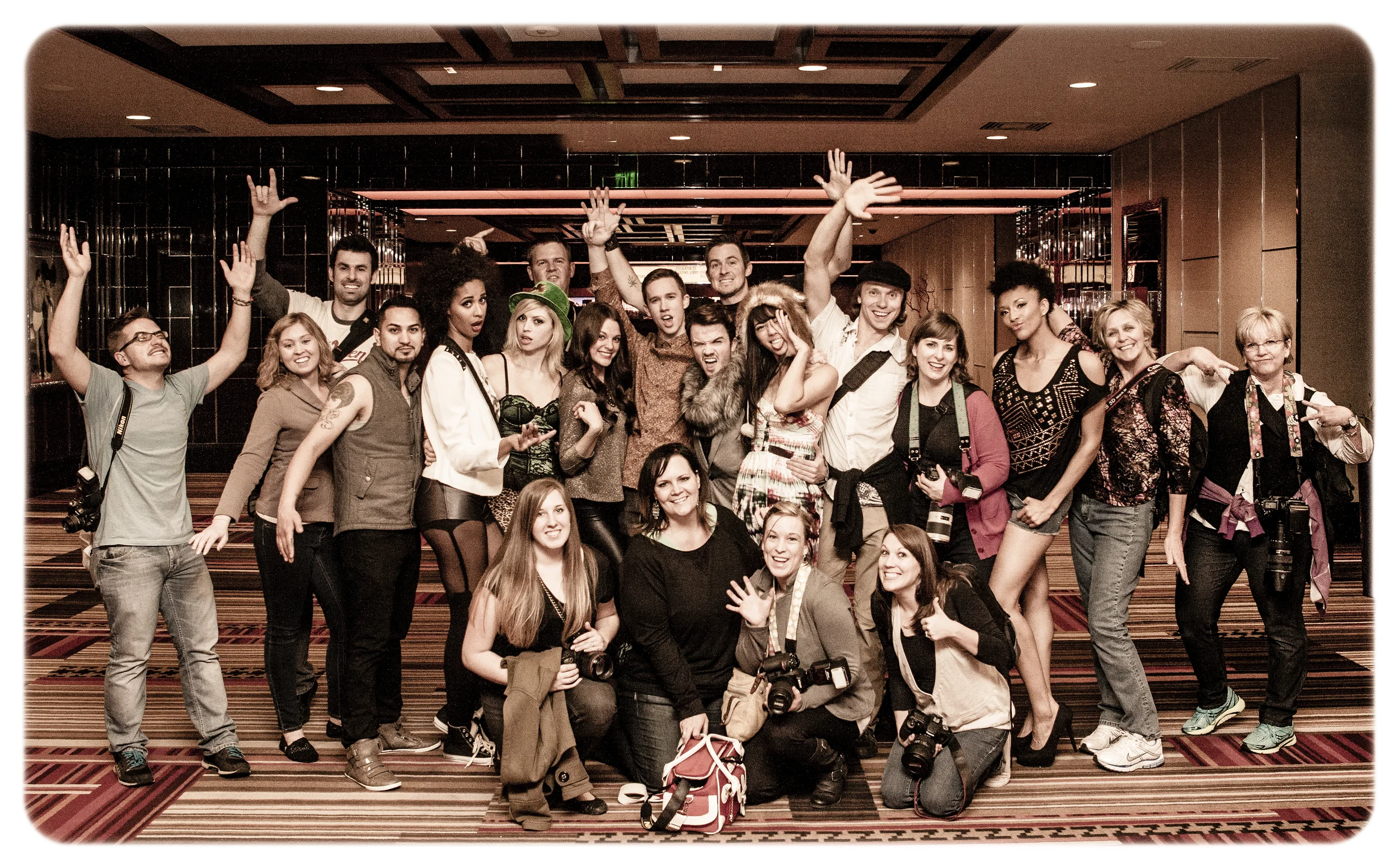 Fancy Hotel Bombing 2013! End of the evening after being kicked out of every hotel we shot in! 