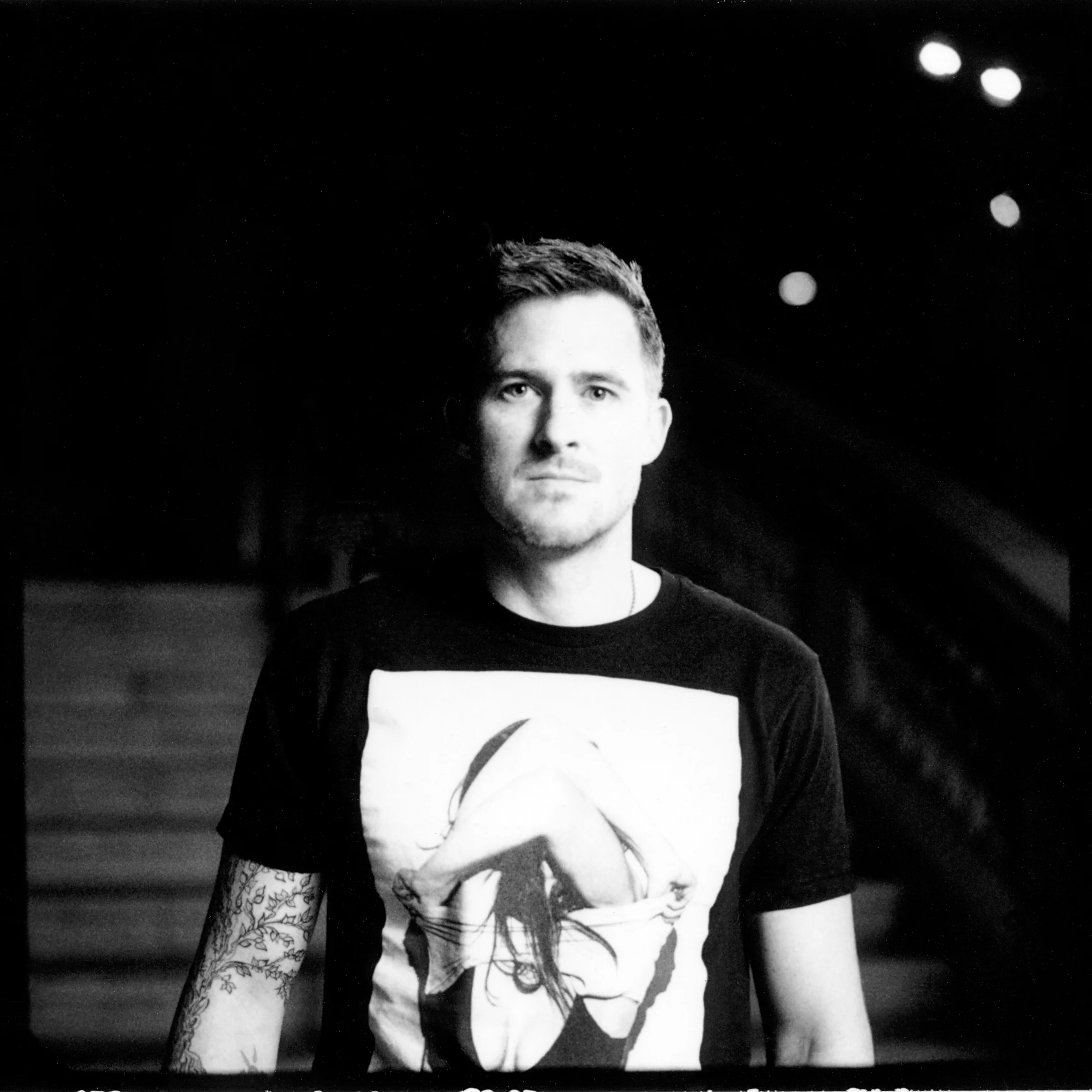 Scanned Polaroid shot of me by my friends Mike & Brit of Brushfire Photo. 