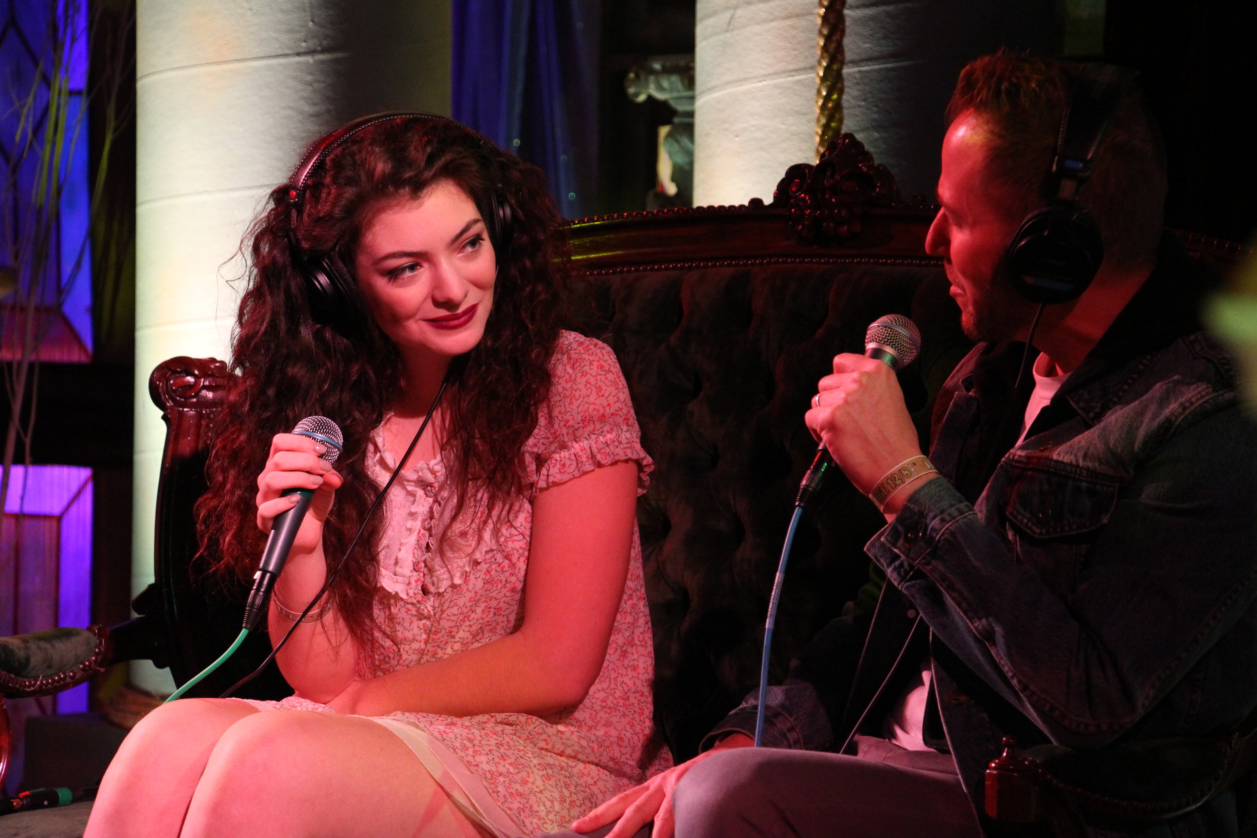 Lorde with Ted Stryker