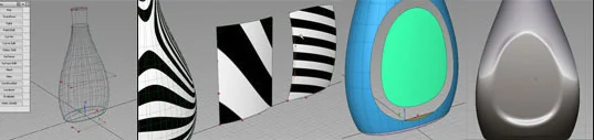 Bottle made with noncompound decal surface