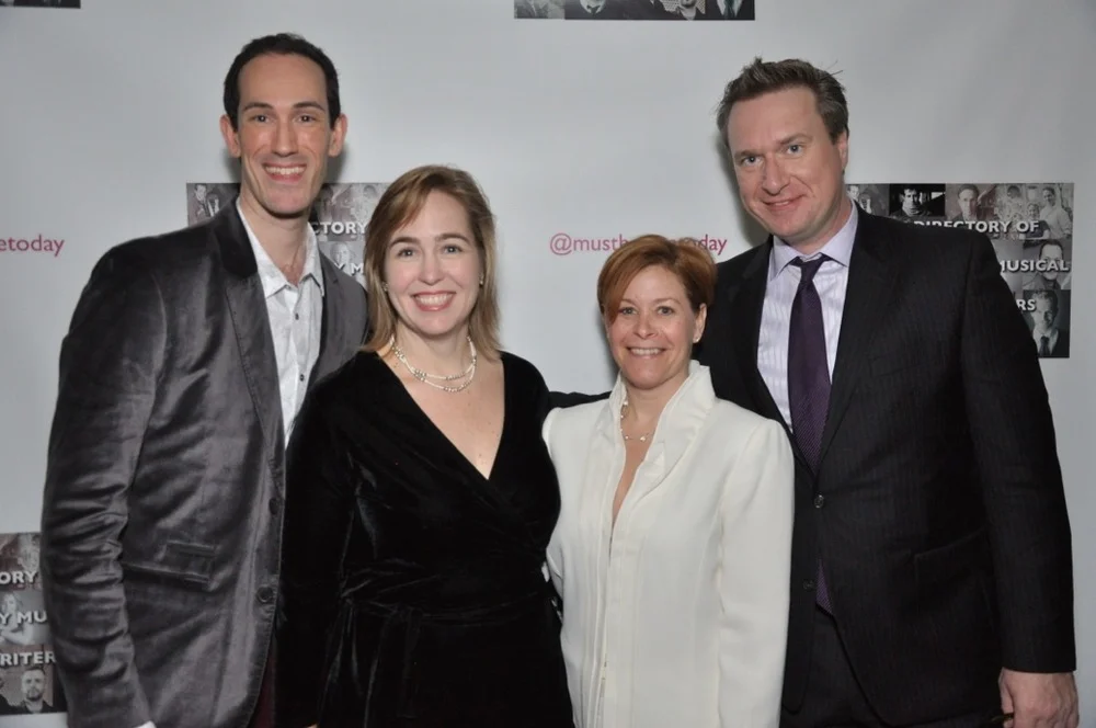 The Dream Team: David Sisco (Founder/Curator), Lorene Phillips (Contributing Editor), Laura Josepher (Director), and Matt Castle (Music Director)