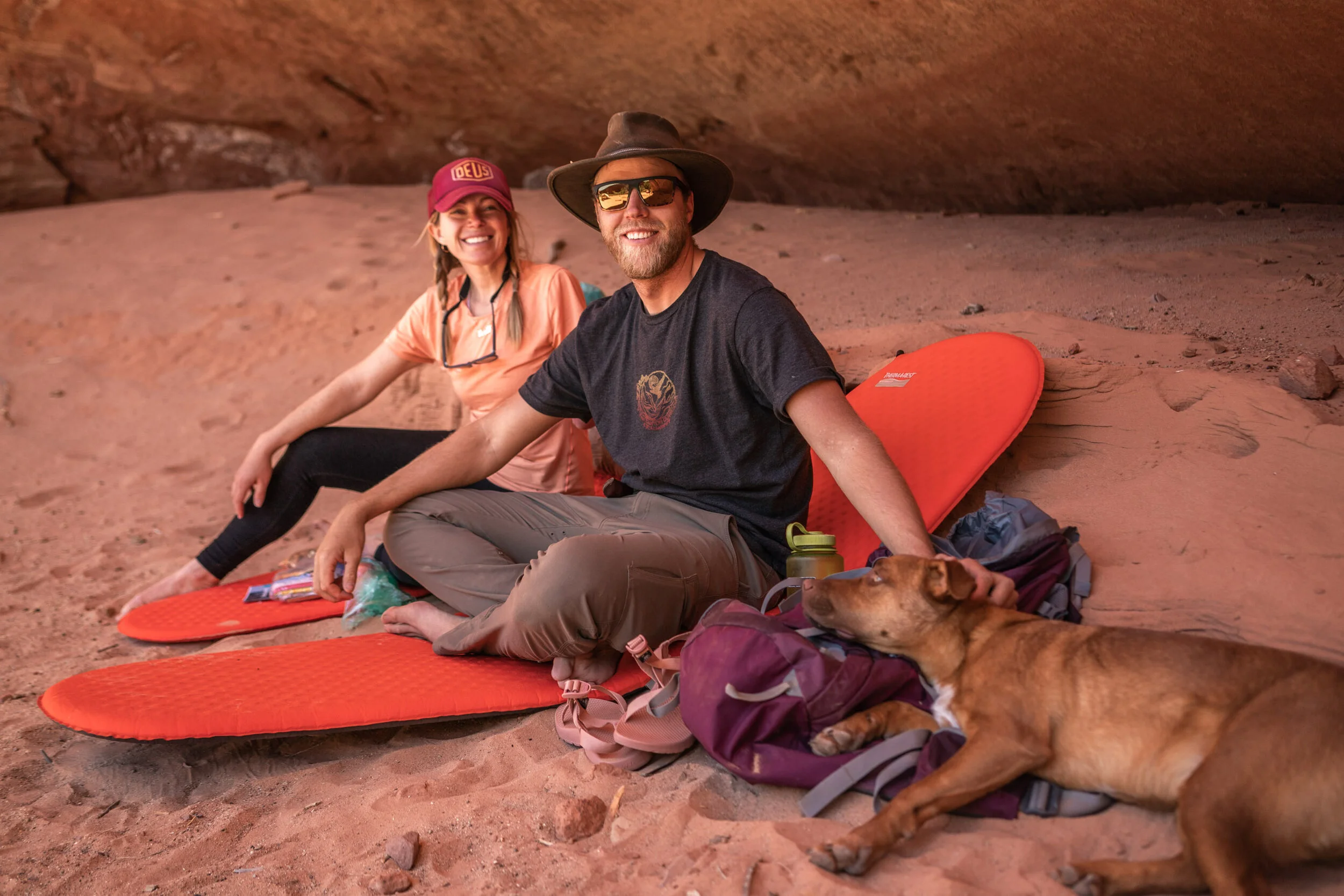 Sarah Herron on Spring backpacking trip to Fifty Mile Creek &amp; Davis Canyon via Hole-in-the-Rock Road in Grand Staircase Escalante National Monument, Utah