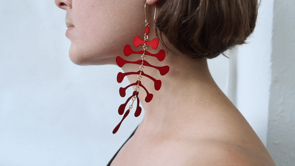 Kinetic earrings