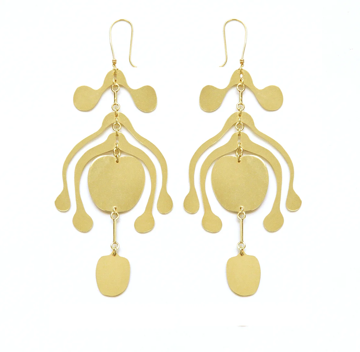 calder inspired earrings