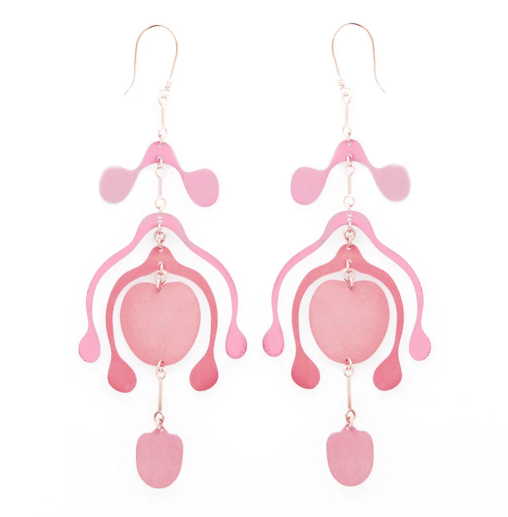 neck grazer earrings