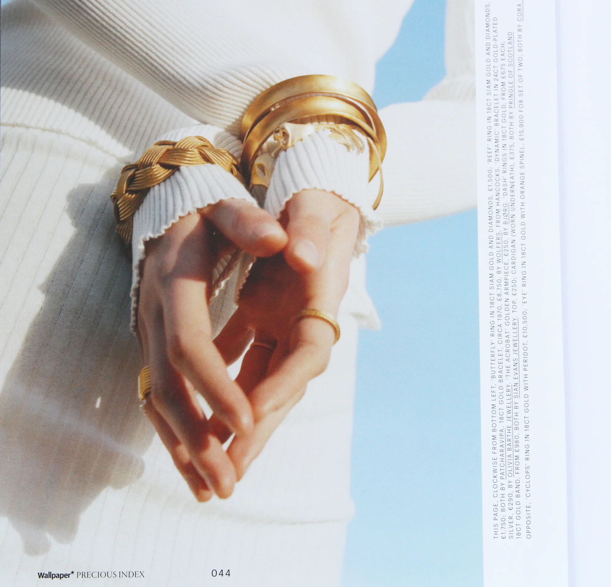 Archaeology Collection/ dash rings : Wallpaper Precious Index, May 2019