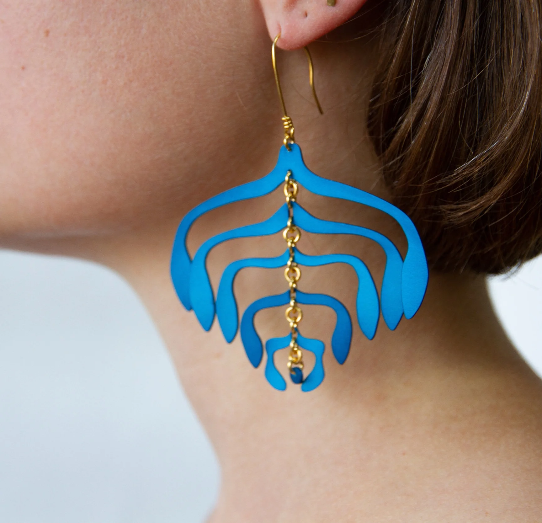 calder inspired earrings