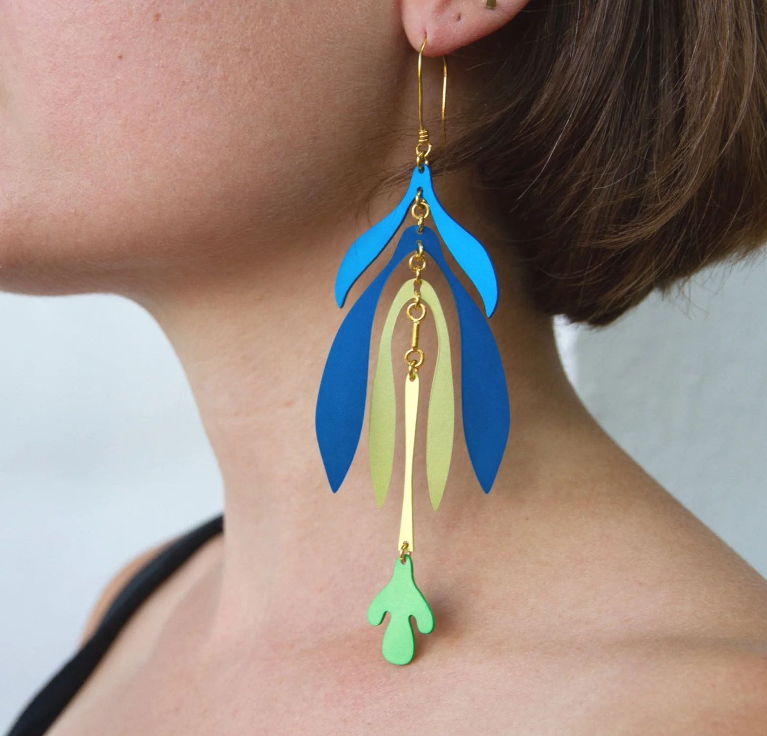 modernist mobile earrings