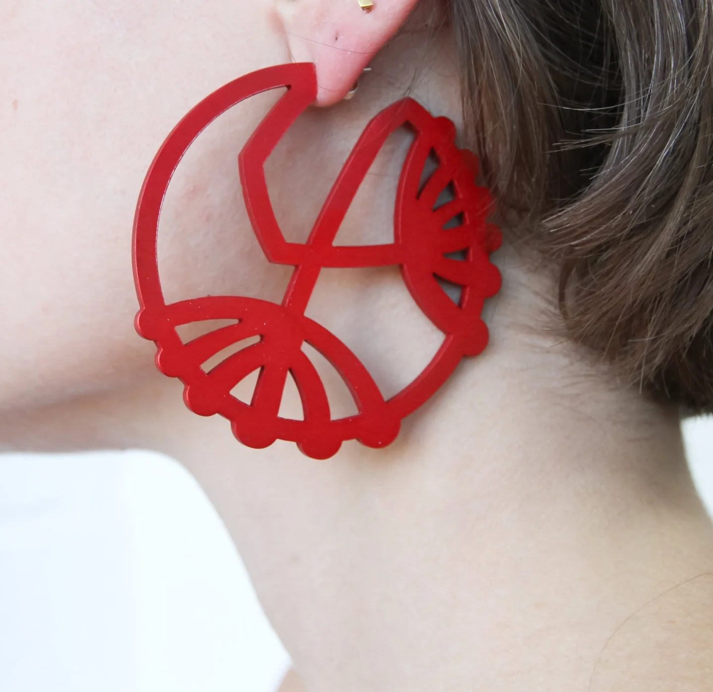 Calder inspired earring