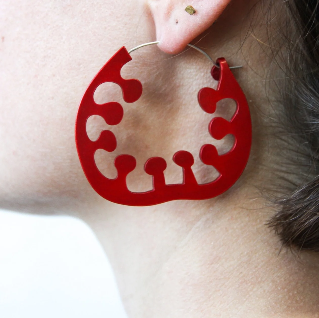 calder inspired earrings