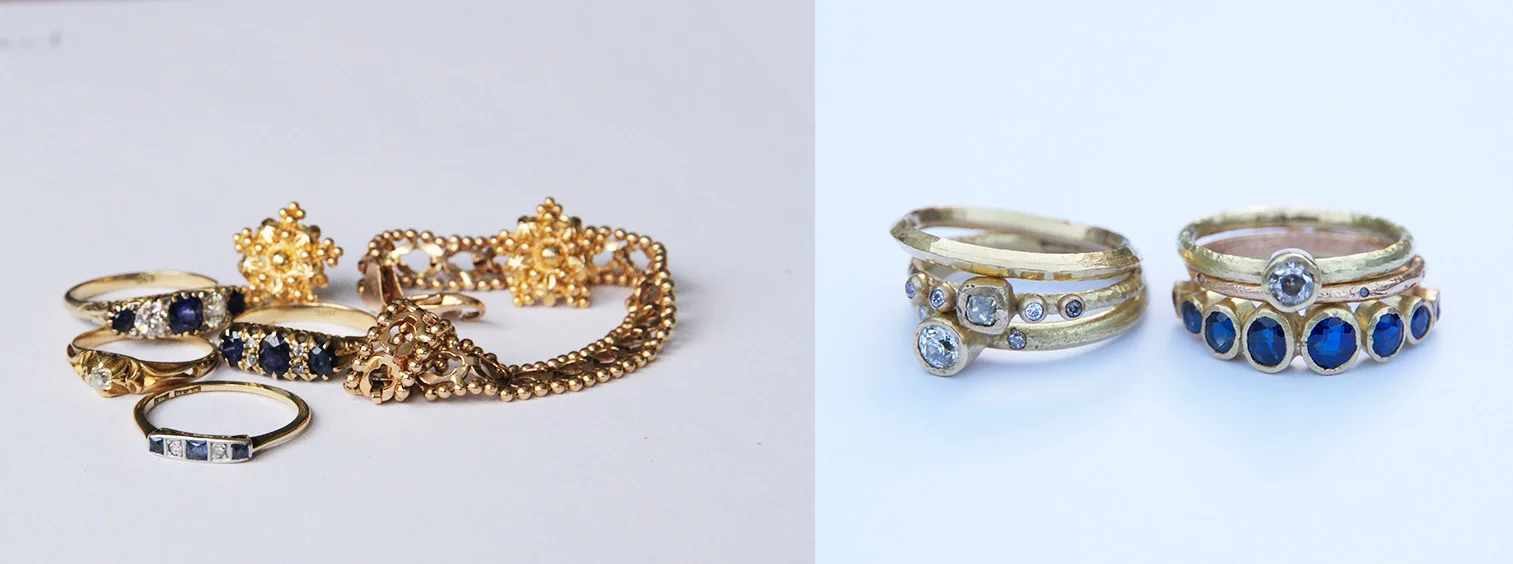 Before and after; Rachels project