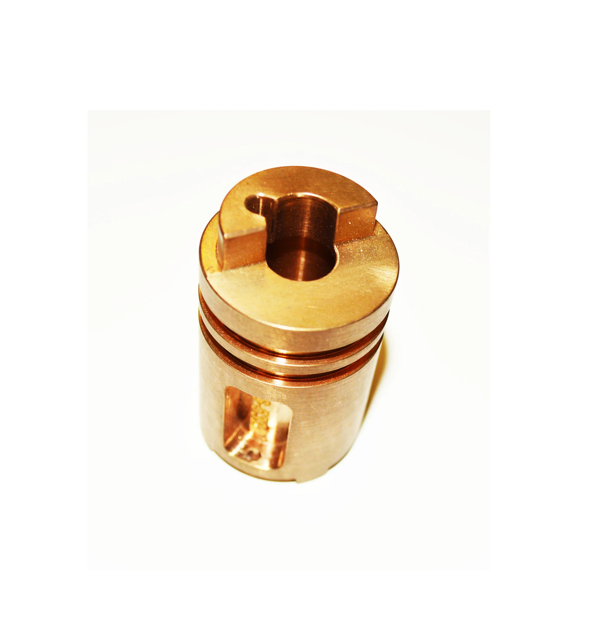  45 Degree Bottom Bulkhead Retainer BeCu 217 O-Ring: SMS-5300 124 O-Ring: SMS-5322