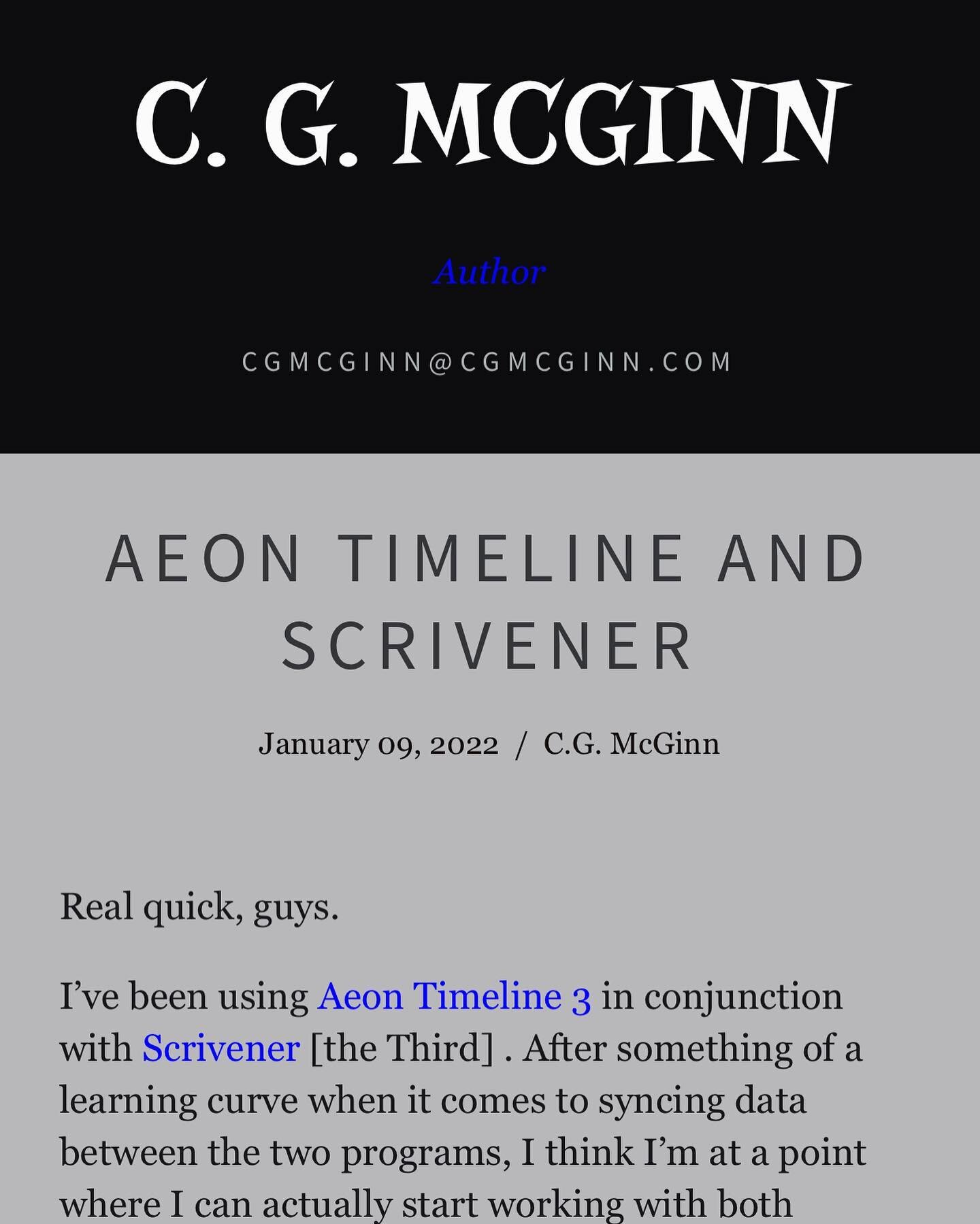 New post!
Quick post about how I&rsquo;m progressing as a writer using sweet apps like @scrivenerapp and Aeon Timeline. #scrivener #scrivenerapp #aeontimeline #amwriting #amwritingscifi #anwritingfiction