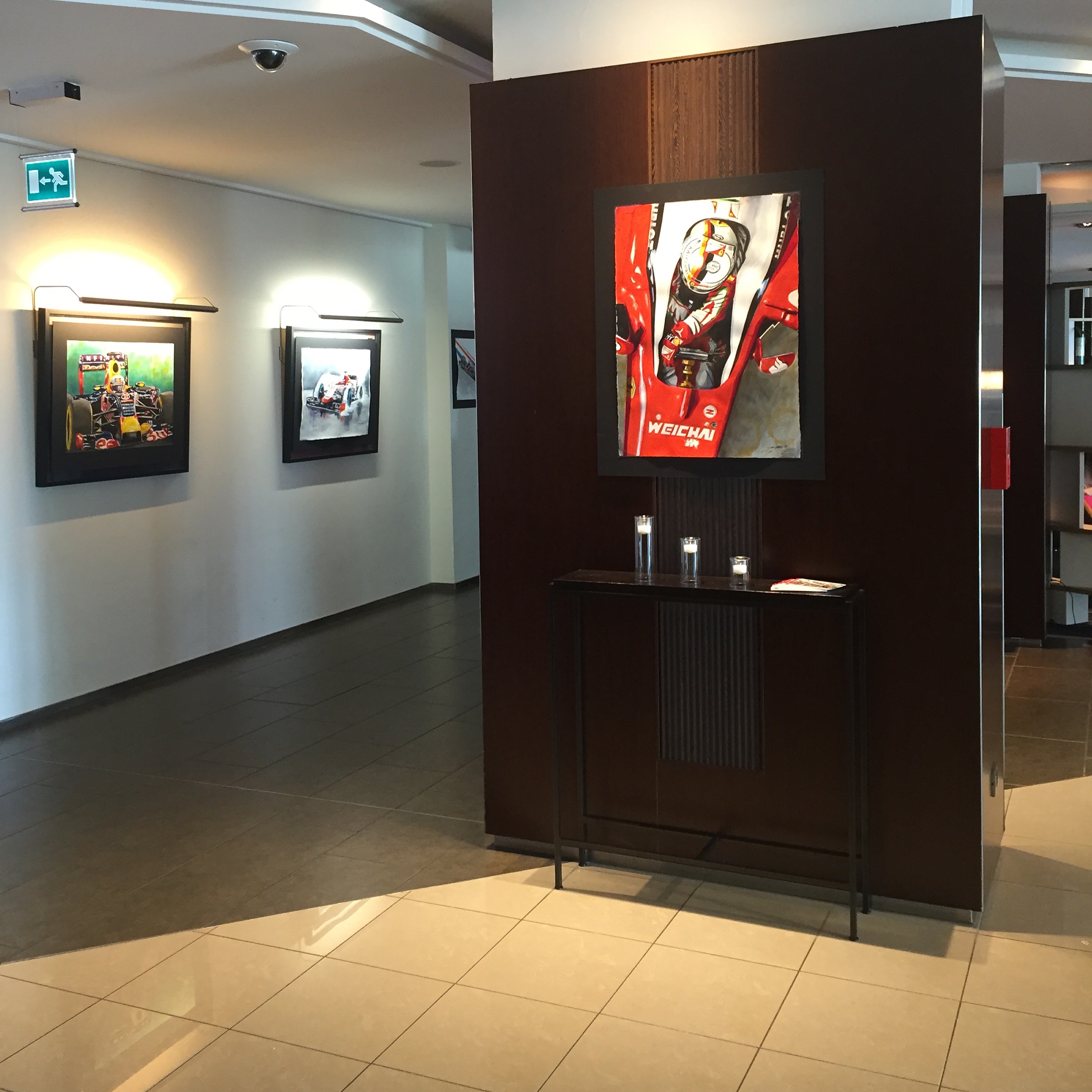 KPA Artwork displayed at Le Meridien