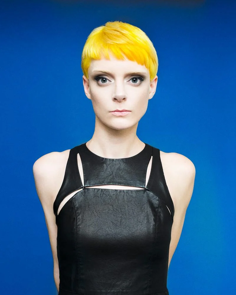 Haircolor: Jen Roskey Haircut: -Eliot Standen Make-up: Janell Geason Photo: Babak