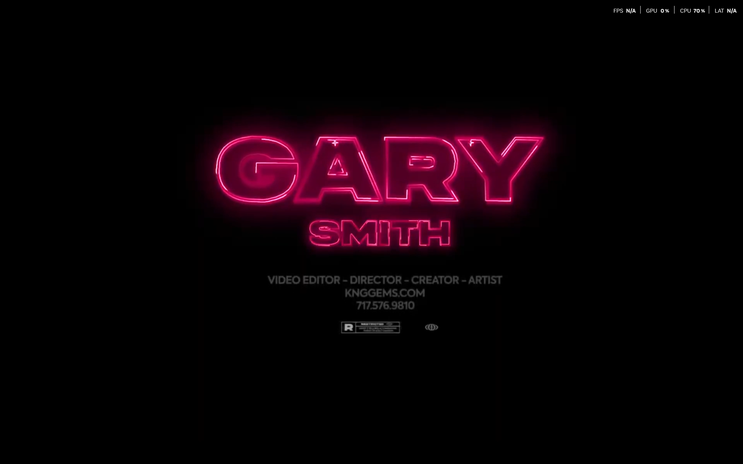 GARY SMITH: DEMO REEL