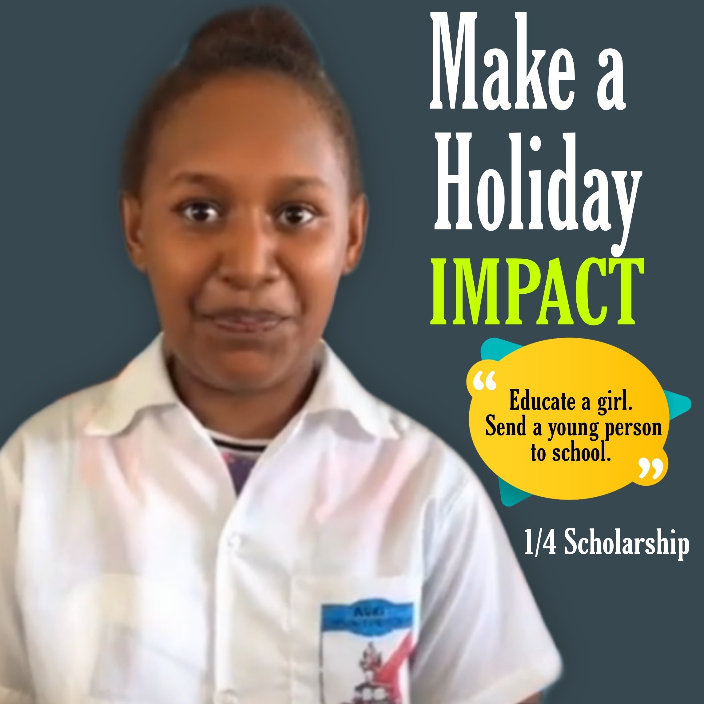 1/4 year Scholarship for 1 Girl