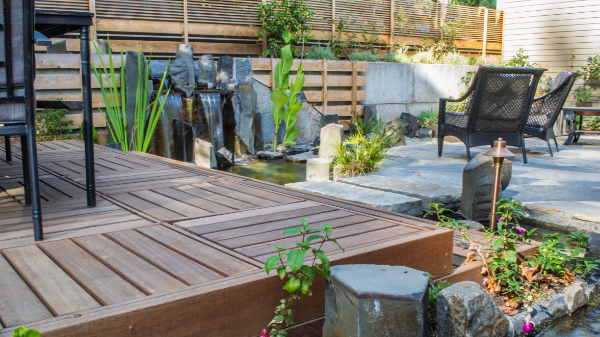 No wasted space in this contemporary garden.