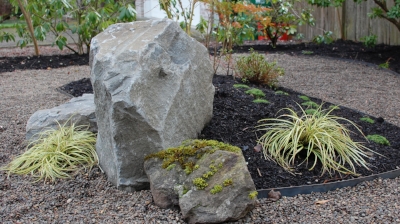 How To Use Boulders In Landscapes, Big Stone Landscaping Ideas